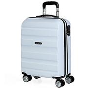 Valise cabine 55x40x20 rigide légère à roulette 4 roues pivotantes avec cad