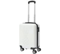 Valise Cabine - JET LAG - ANANAS - Embossée - Blanche - 33L