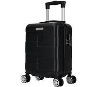 TROLLEY ADC Valise Cabine 40x30x20 cm - Compatible Ryanair | Roues Amovibles | Ultra légère 2,3 kg | Bagage Cabine underseat | 20 litres (Noir)