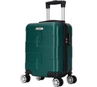 TROLLEY ADC Valise Cabine 40x30x20 cm - Compatible Ryanair | Roues Amovibles | Ultra légère 2,3 kg | Bagage Cabine underseat | 20 litres (Vert Sapin)