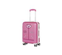 Karactermania Barbie Varsity Abs 4 Wheel Cabin Suitcase Rose