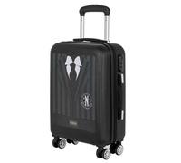 Karactermania Valise cabine Wednesday Uniform ABS 4 roues Noir