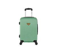 Valise Cabine AGATA 55 cm 4 Roues - vert - LPB LUGGAGE 55x35x21cm