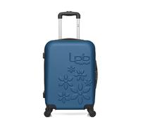 Valise Cabine ABS ELEONOR 4 Roues 55 cm - bleu - LPB LUGGAGE 55x35x21cm