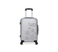 - valise cabine abs eleonor 4 roues 55 cm - gris