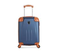 Valise Cabine ABS HENRY-E 4 Roues 50 cm - bleu - GENTLEMAN FARMER 50x33x21cm