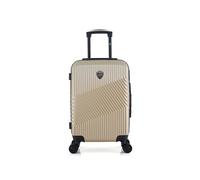 GENTLEMAN FARMER - Valise Cabine ABS/PC PETER 4 Roues 55 cm Beige