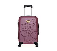 Valise cabine lpb luggage abs aelys 4 roues 55 cm - prune prune