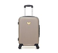 Valise Cabine AGATA 55 cm 4 Roues - beige - LPB LUGGAGE 55x35x21cm