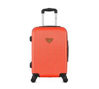 Valise Cabine AGATA 55 cm 4 Roues - orange - LPB LUGGAGE 55x35x21cm