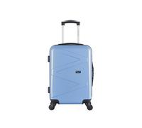 - valise cabine amazone 55 cm 4 roues - bleu dore