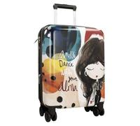 Valise cabine - Anekke - Valise cabine extensible ""Alma"" - 55 x 37 x 20 cm - Multicolore