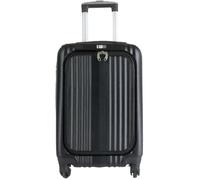 Valise cabine avec poche frontale Moscou Noir
