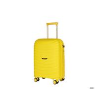 Valise cabine - BEMON - Paris - 55cm - Jaune - 35L - TSA