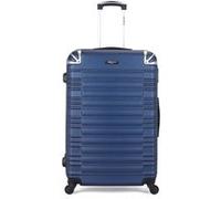 BLUESTAR - Valise Cabine ABS LIMA 4 Roues 55 cm Bleu