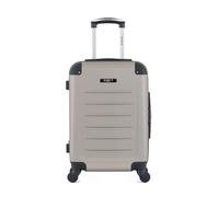 bluestar - valise cabine abs opera 4 roues 55 cm - beige