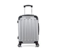 Valise Cabine - BLUESTAR - TUNIS - 55 cm - 4 Roues - Gris - Cadenas à combinaison