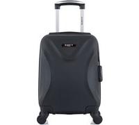 Valise cabine bluestar - xxs abs garibaldi 4 roues 46 cm - noir noir