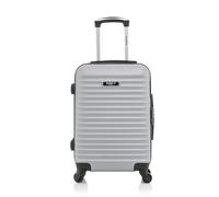bluestar - valise cabine abs brazilia 4 roues 55 cm - gris gris