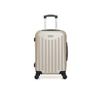 AMERICAN TRAVEL - Valise Cabine BROOKLYN 55 cm 4 Roues - beige