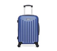 Valise Cabine BROOKLYN 55 cm 4 Roues - bleu - AMERICAN TRAVEL 55x35x21cm