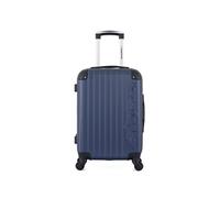 - valise cabine abs budapest 4 roues 55 cm - marine