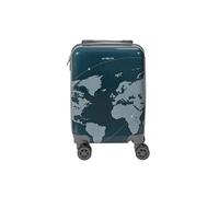 Valise cabine Carte du monde - Gris Gris