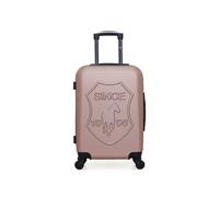 gentleman farmer - valise cabine damon 55 cm 4 roues - rose dore rose dore G