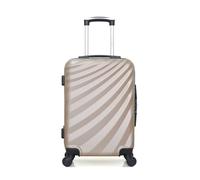 Valise Cabine DANUBE 55 cm 4 Roues - beige - WAVE PARIS 55x35x21cm