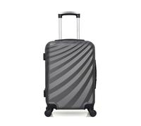 Valise Cabine DANUBE 55 cm 4 Roues - gris - WAVE PARIS 55x35x21cm