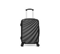 wave paris - valise cabine danube 55 cm 4 roues - noir noir