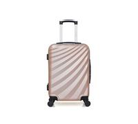 - valise cabine danube 55 cm 4 roues - rose dore