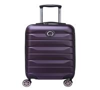 Valise cabine DELSEY Air Armour 4DR Expandable 55 - Violet - Rigide - Cadenas TSA - Roulettes Silencieuses
