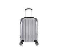wave paris - valise cabine abs/pc denali 4 roues 55 cm - gris gris