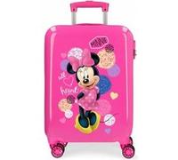 Valise cabine DISNEY Minnie Heart - rose 7359 Multicolore G