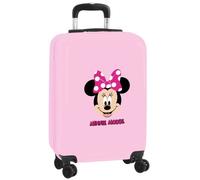 Safta Minnie Mouse ´´me Time´´ Cabin 20´´ Twin 40.1l 34.5x55x20 Cm Wheeled Backpack Rose