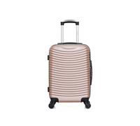 - valise cabine etna 55 cm 4 roues - rose dore