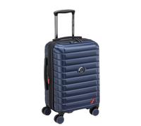 Valise cabine extensible Delsey 4DR Bleu 44 L