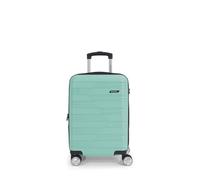 Valise cabine extensible Uyiko rigide avec capacité jusqu'à 38 l, Vert d'eau