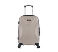 Valise Cabine GARIBALDI 55 cm 4 Roues - beige - BLUESTAR 55x35x21cm