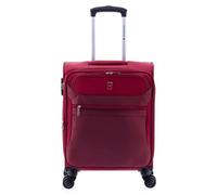 Gladiator 2000 4 roulettes Trolley de cabine 55 cm avec soufflet d'extension rouge