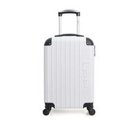 Valise Cabine HAMBOURG 55 cm 4 Roues - blanc - LPB LUGGAGE 55x35x21cm
