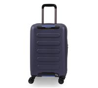 Valise cabine Hedgren Comby Grip 4 roulettes 55 cm - Bleu - Polycarbonate - Cadenas TSA