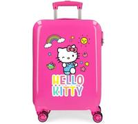 Valise cabine - HELLO KITTY - JOU-2151722-HK - 55cm - Rose - ABS léger et résistant