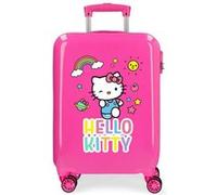 Valise cabine HELLO KITTY We are cute - rose 7534 Rose G