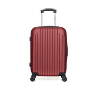Valise Cabine - HERO - CARPATES - 55 cm - Rouge - 4 Roues Multidirectionnelles
