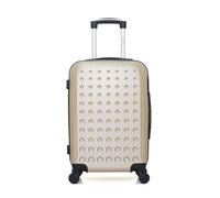 hero - valise cabine abs taurus 55 cm 4 roues - beige beige