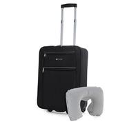 Valise Cabine - ITACA - T71950B - Souple - Noir - Trolley Inclus