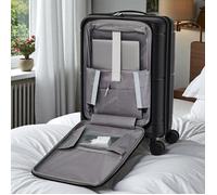 Valise Cabine - Jet Lag - Sydney - Noire - Ouverture Frontale