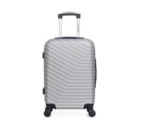 Valise Cabine LENA 55 cm 4 Roues - gris - WAVE PARIS 55x35x21cm
